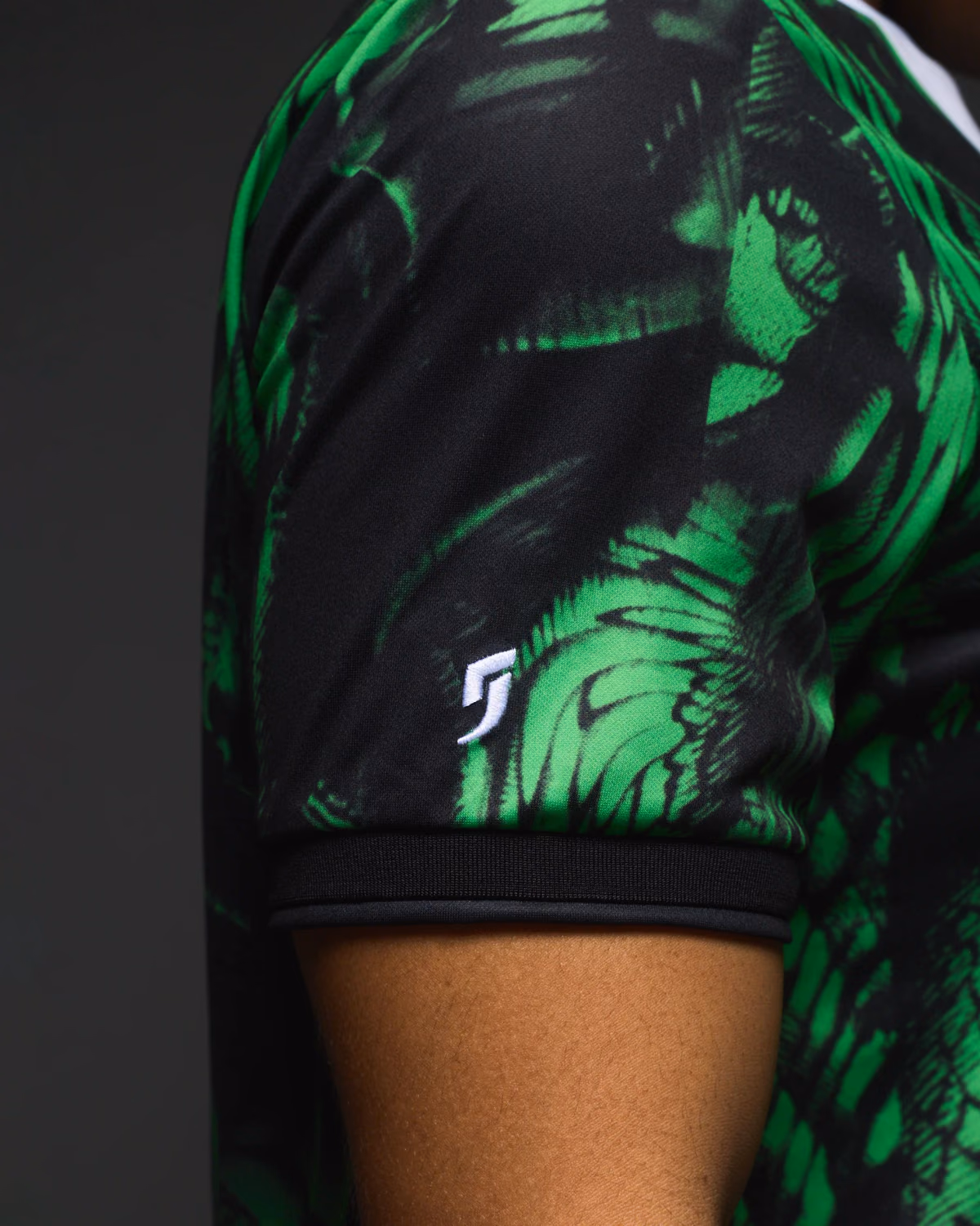Jersevo Custom Personalized Jay Jay Jersey right sleeve detail