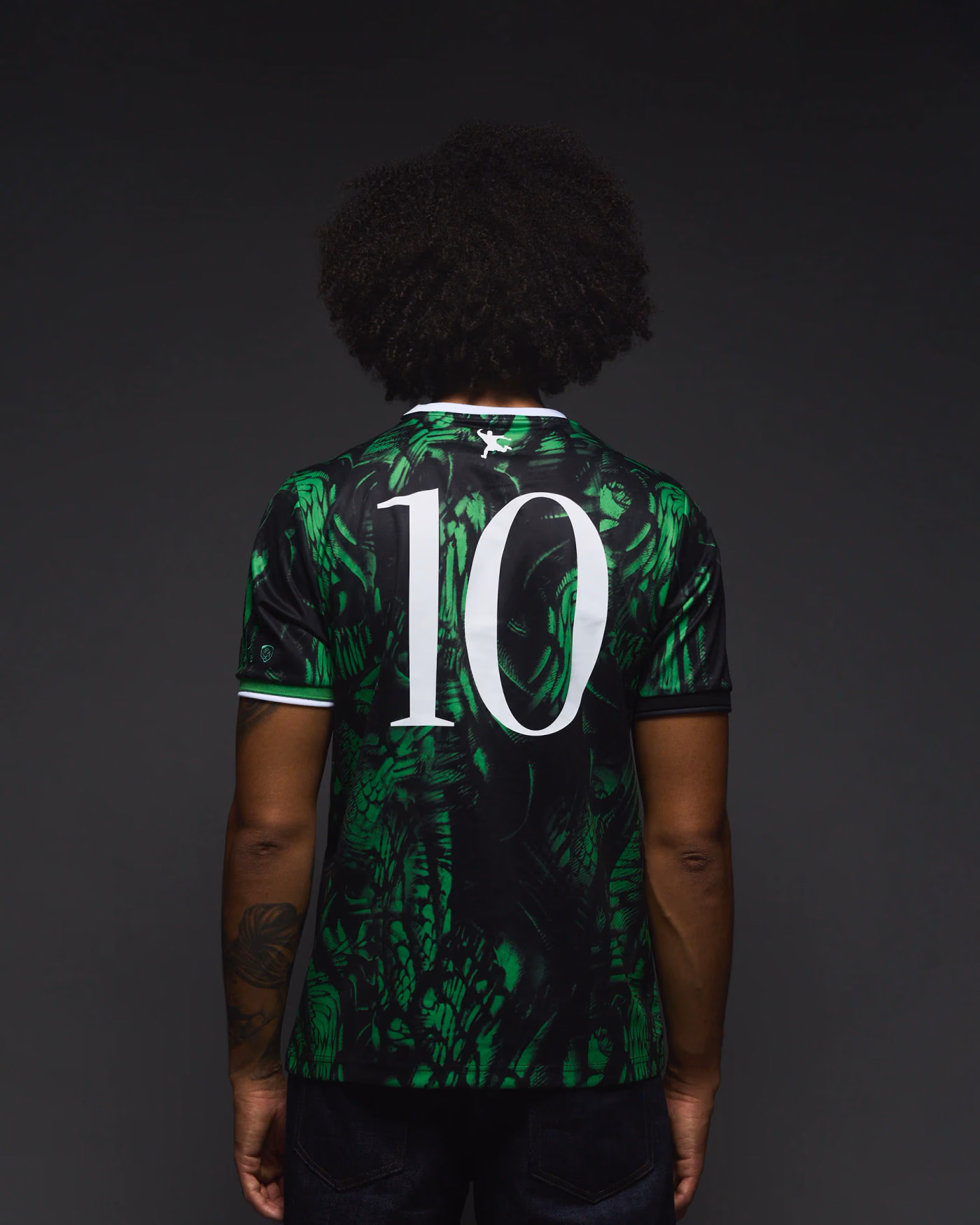 Jersevo Custom Personalized Jay Jay Jersey back view
