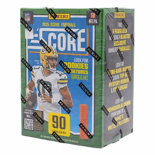 2025 Panini Score Football NFL Blaster Box view 1