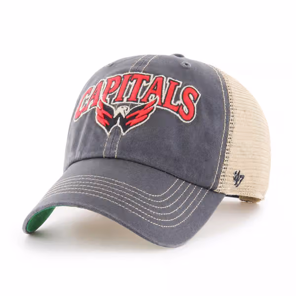 Washington Capitals Vintage Tuscaloosa '47 Clean Up Trucker NHL Cap product photo