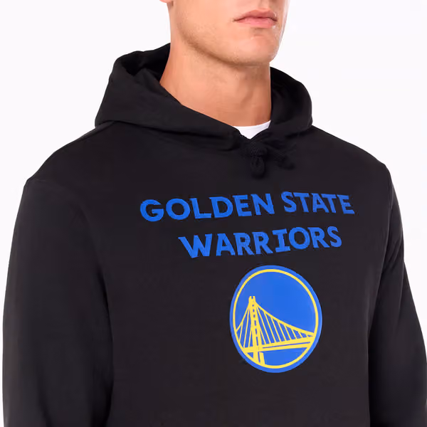Golden State Warriors Team Logo Hoodie NBA Sweatshirt view 3