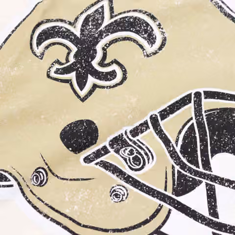 New Orleans Saints Recovered Helmet NFL T-Shirt view 3
