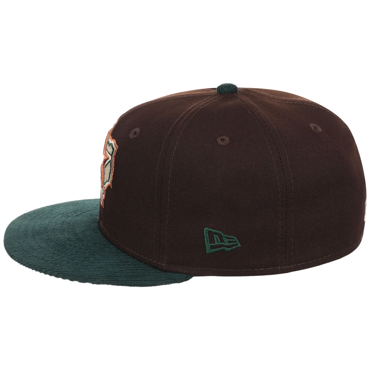 Houston Astros MLB Forest Ember New Era 59FIFTY detail view
