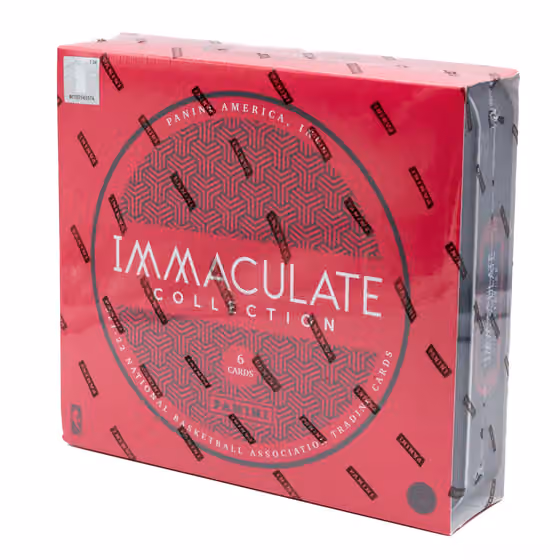 2021/22 Panini Immaculate Basketball NBA Hobby Box view 1
