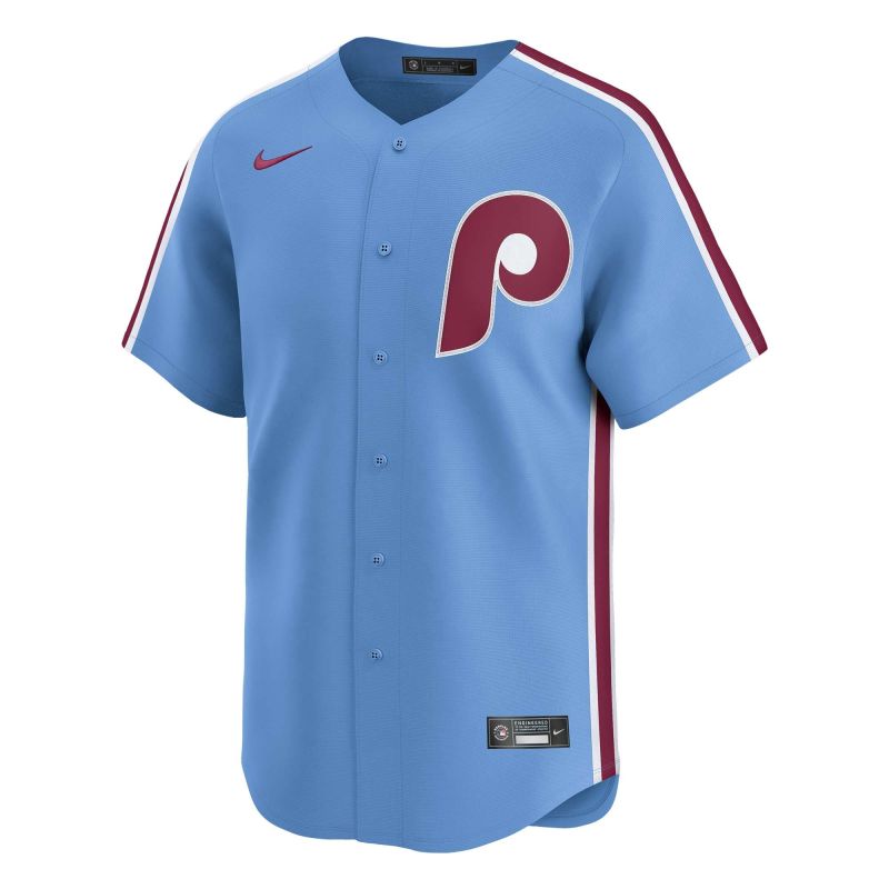 Philadelphia Phillies Nike Limited MLB Baseball Jersey Alternate Blue view 1
