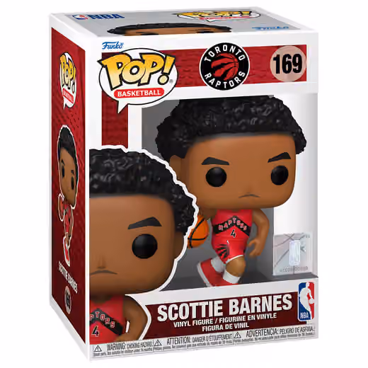 Funko POP! #169 Scottie Barnes Toronto Raptors Vinyl NBA Figure view 1