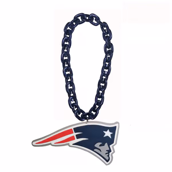 New England Patriots Big Logo NFL Fan Chain view 1