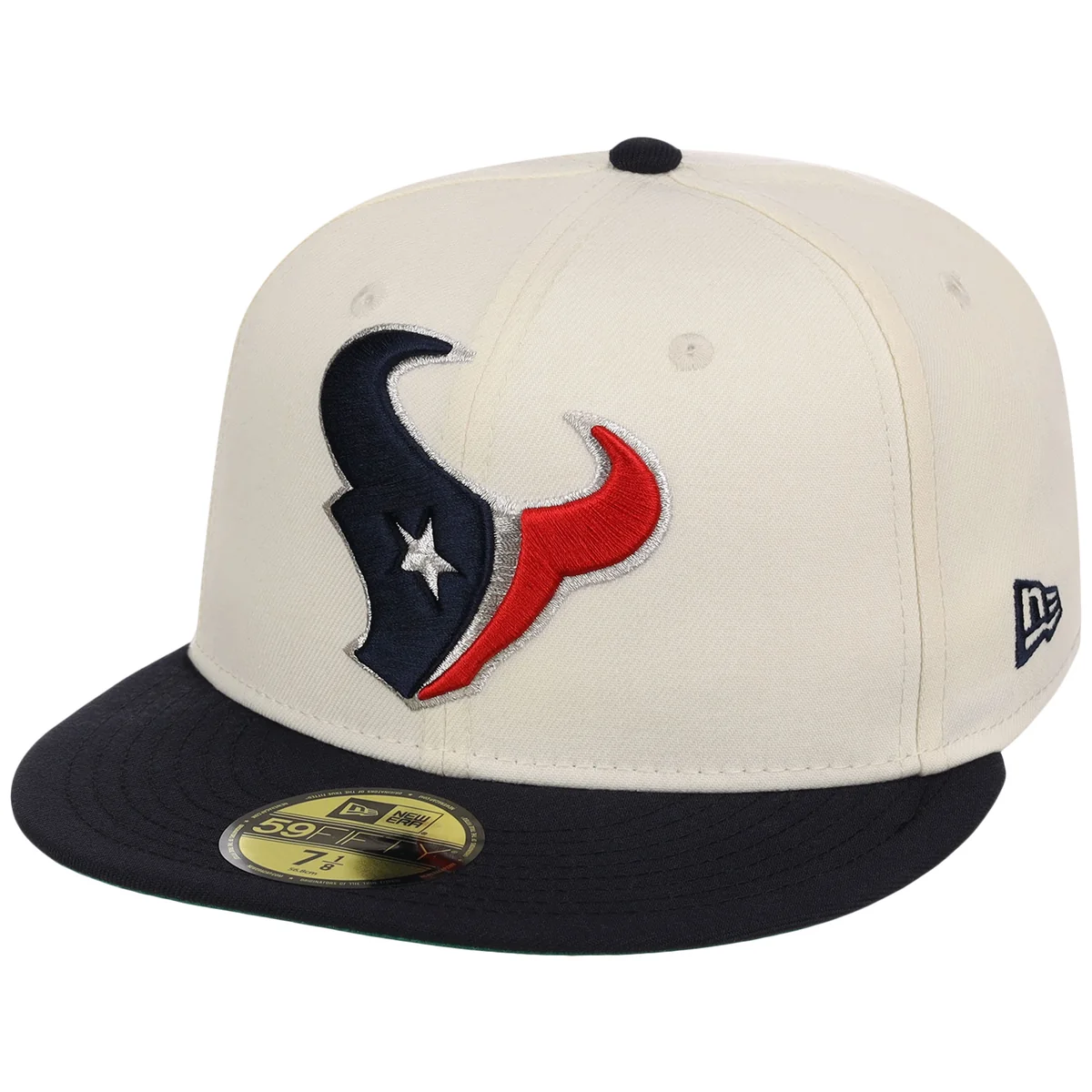 Houston Texans NFL Chrome OTC New Era 59FIFTY detail view