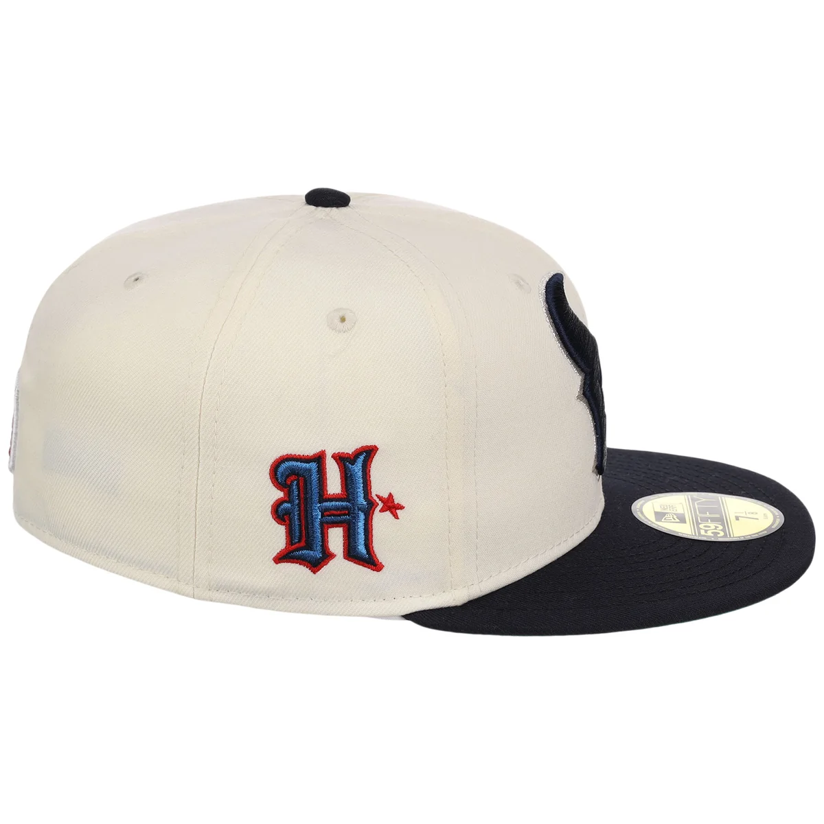 Houston Texans NFL Chrome OTC New Era 59FIFTY detail view