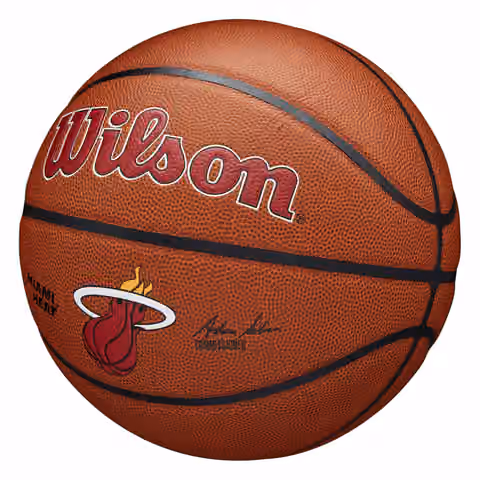 Miami Heat Wilson Team Alliance NBA Basketball (Size 7) view 4