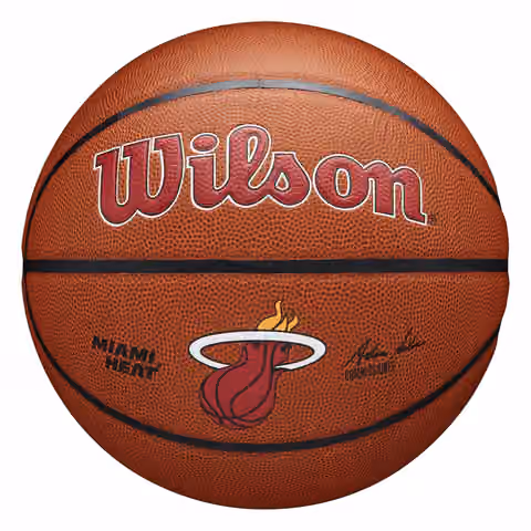 Miami Heat Wilson Team Alliance NBA Basketball (Size 7) view 1