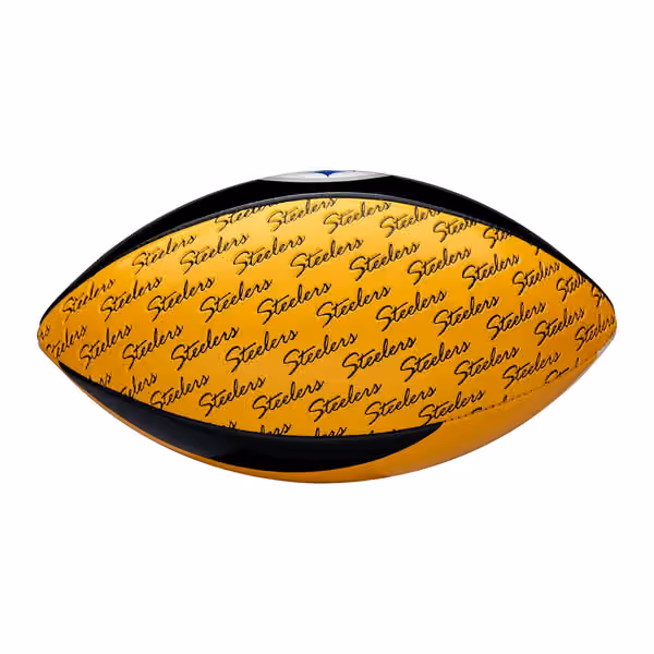Pittsburgh Steelers City Pride Wilson PeeWee Size NFL Football view 3