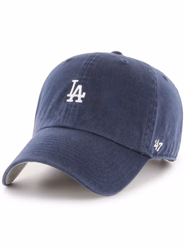 Los Angeles Dodgers Runner Clean Up Adjustable MLB Cap Navy product photo