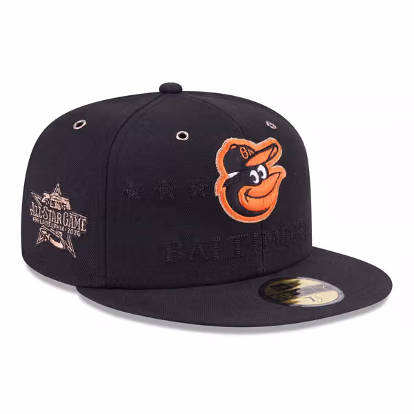 Baltimore Orioles 2026 MLB All-Star Game 59FIFTY Fitted Cap Black product photo