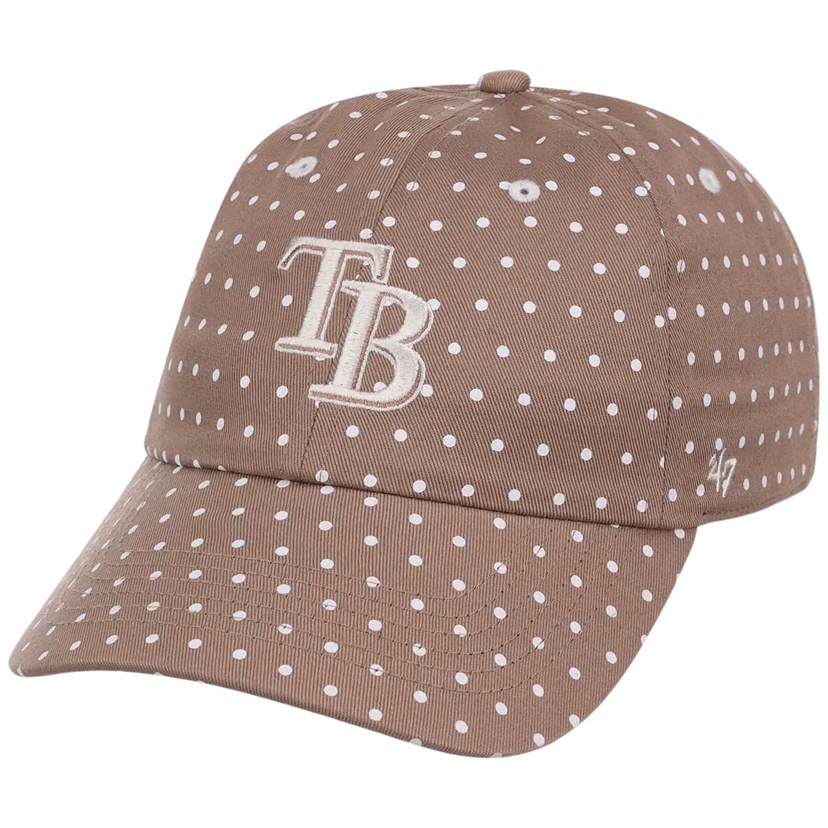 Tampa Bay Rays MLB Women's Polka Dot '47 Clean Up Collection detail view