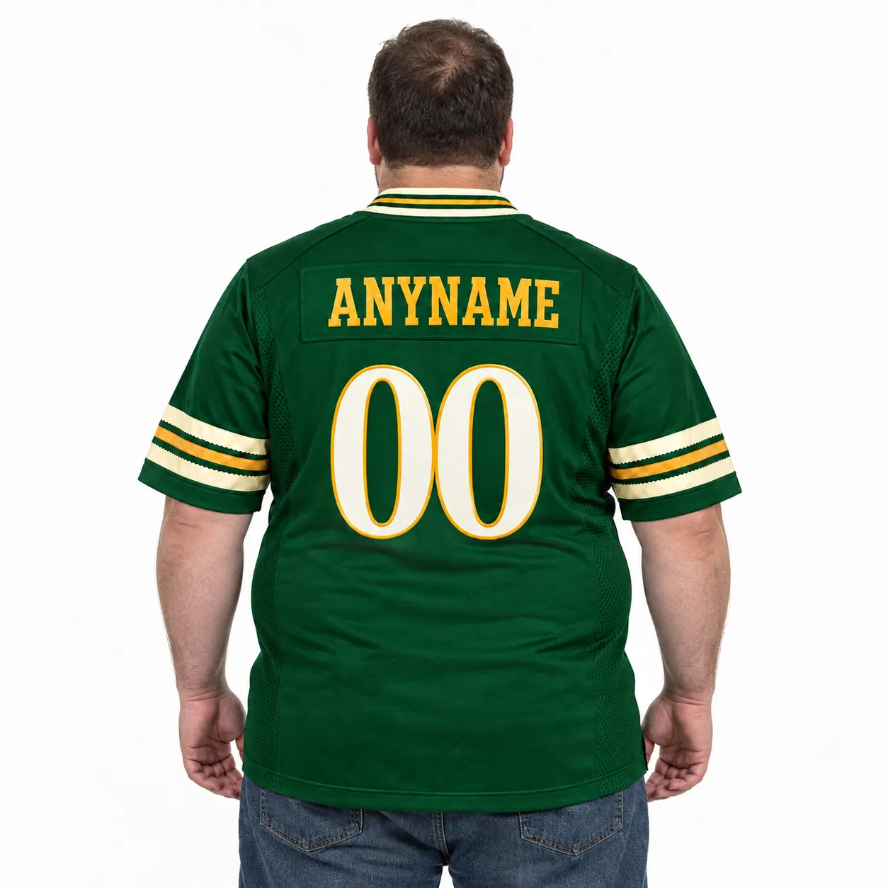 Packers Custom Bold Name Number Jersey Remarkable Fanwear