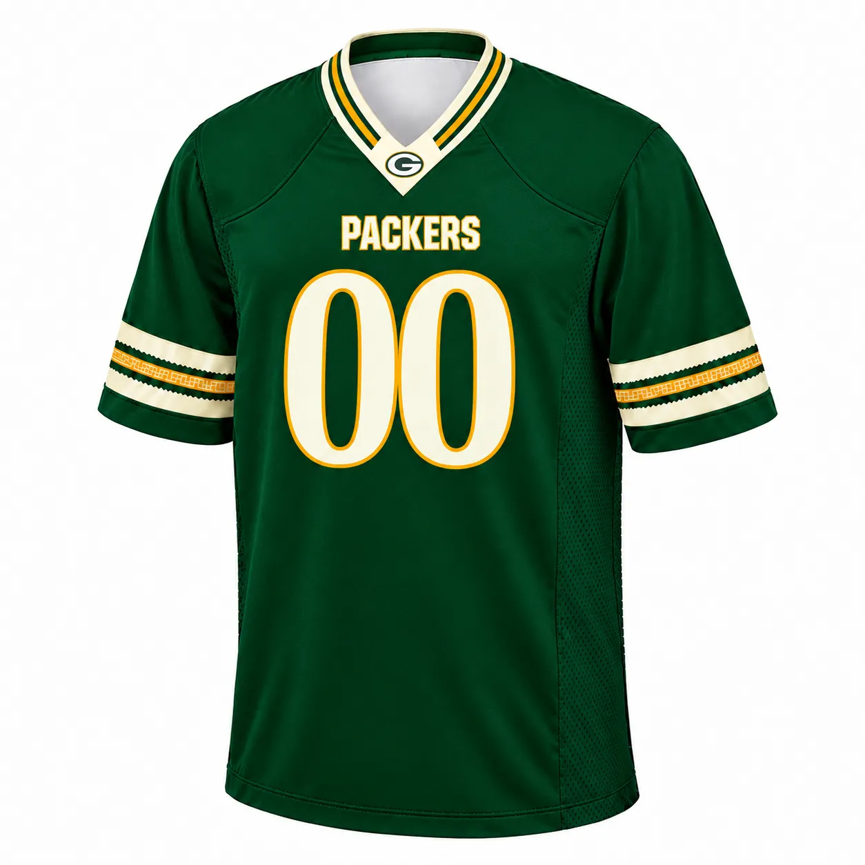 Packers Custom Bold Name Number Jersey Remarkable Fanwear
