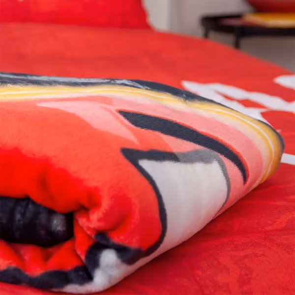 Kansas City Chiefs Wellsoft Throw Blanket Black view 4