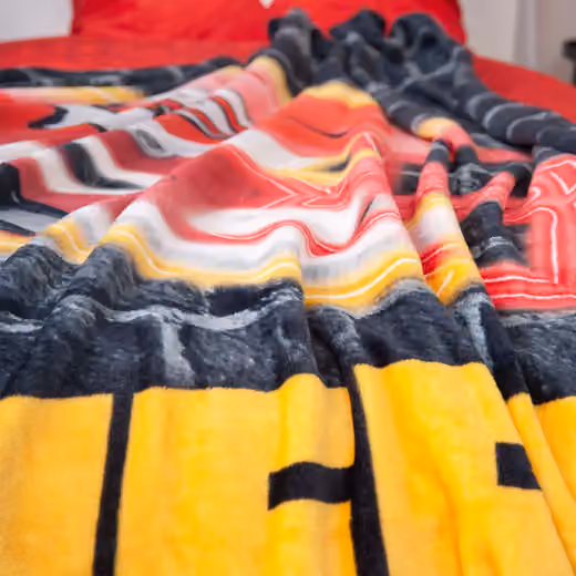 Kansas City Chiefs Wellsoft Throw Blanket Black view 2