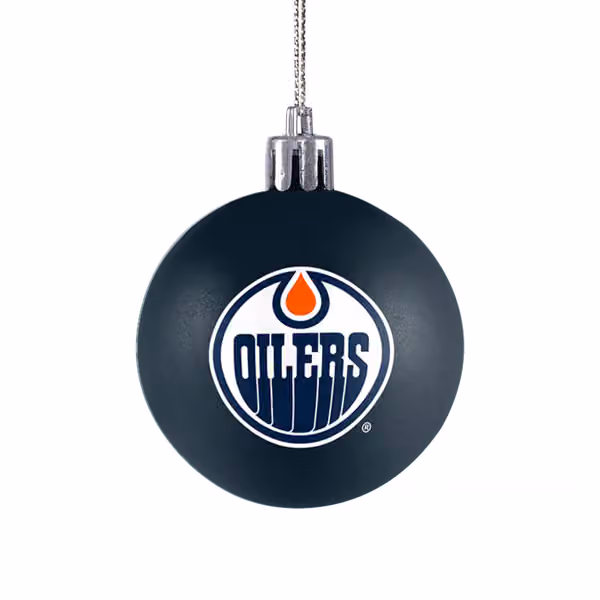 Edmonton Oilers NHL Christmas Ornament Set (12-Piece) view 3