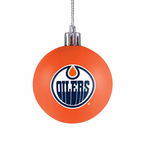 Edmonton Oilers NHL Christmas Ornament Set (12-Piece) view 2