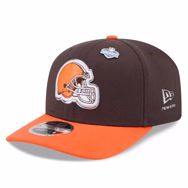 Cleveland Browns 2026 NFL Draft 9SEVENTY Stretch-Snap Cap product photo