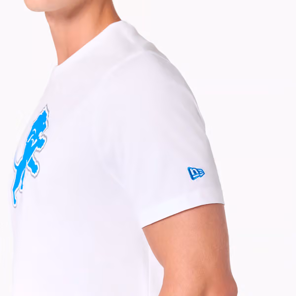 Detroit Lions Team Logo Football NFL T-Shirt view 6