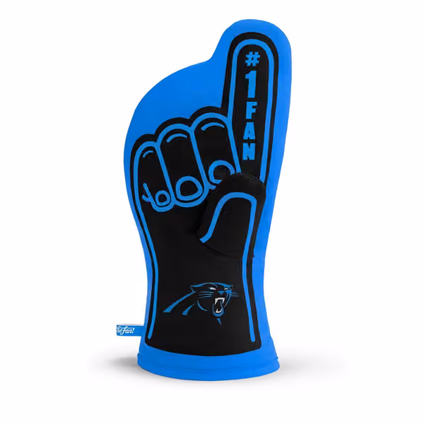 Carolina Panthers #1 Fan NFL Oven Mitt view 1