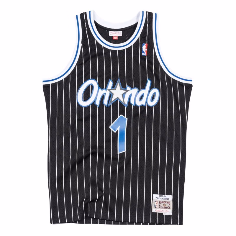 Tracy McGrady #1 Orlando Magic 2003-04 Swingman NBA Jersey Black view 1