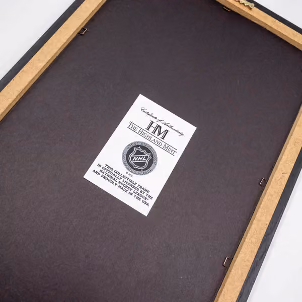 Toronto Maple Leafs Stanley Cup Legacy Bronze Coin Framed NHL Photo view 3