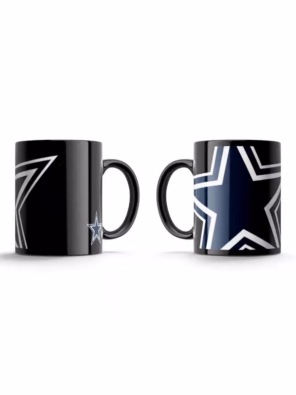 Dallas Cowboys Oversized Logo NFL Mug (330 ml) view 1