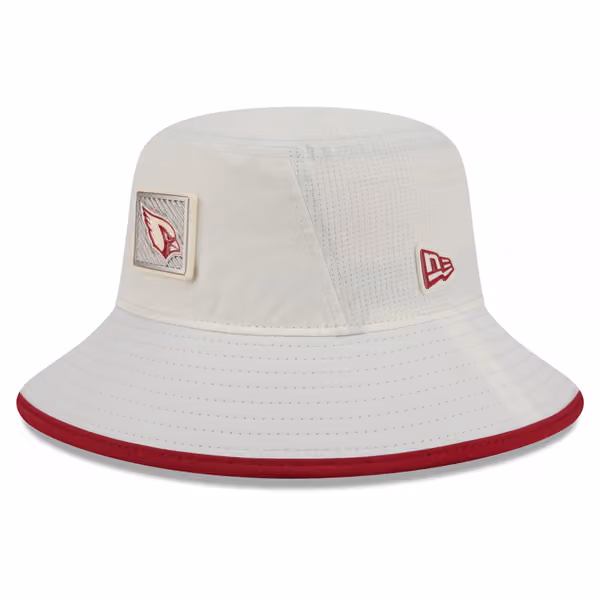 Arizona Cardinals 2026 NFL Training Camp Stretch Bucket Hat Cream/Red product photo