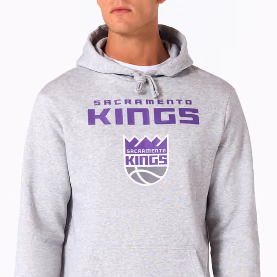 Sacramento Kings Team Logo Hoodie NBA Sweatshirt view 3