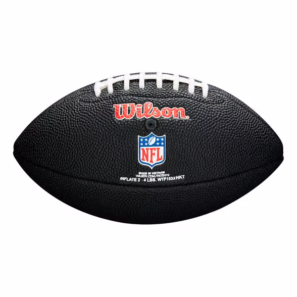 Minnesota Vikings NFL Wilson Mini Football Black view 2