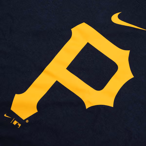 Pittsburgh Pirates Large Logo MLB T-Shirt Black view 3