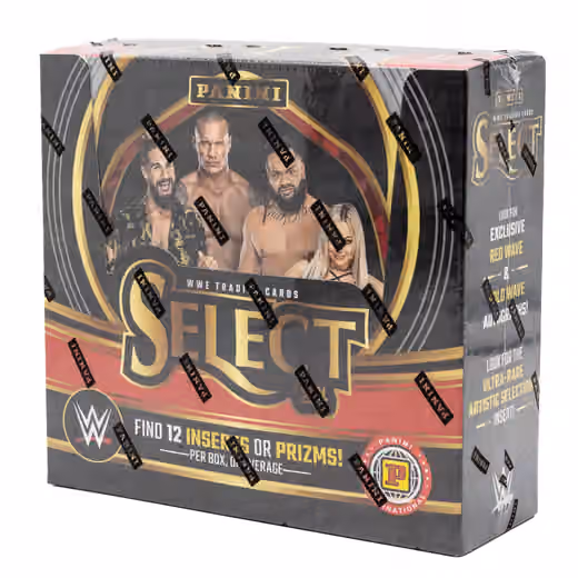 2024 Panini Select WWE Wrestling International Hobby Box view 1