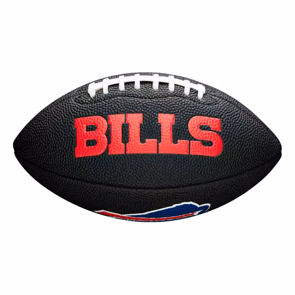 Buffalo Bills NFL Wilson Mini Football Black view 1