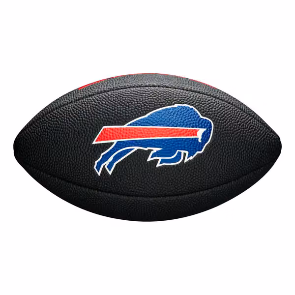 Buffalo Bills NFL Wilson Mini Football Black view 3