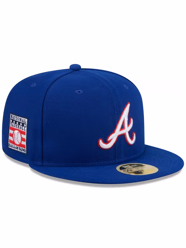 Atlanta Braves 2026 MLB Hall of Fame 59FIFTY Fitted Cap Blue product photo