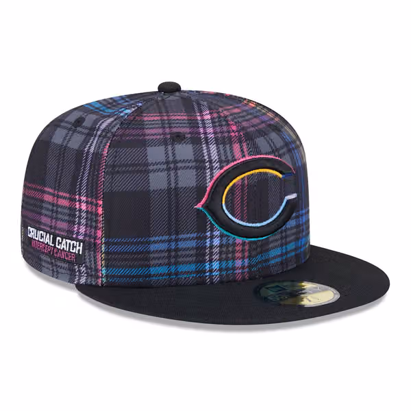 Chicago Bears 2024 NFL Crucial Catch New Era 59FIFTY Fitted Cap product photo