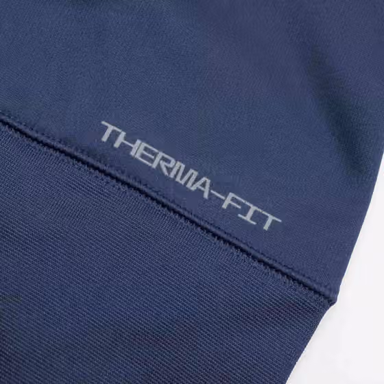 Houston Astros 2024 MLB Authentic Practice Nike Therma Hoodie Navy view 6
