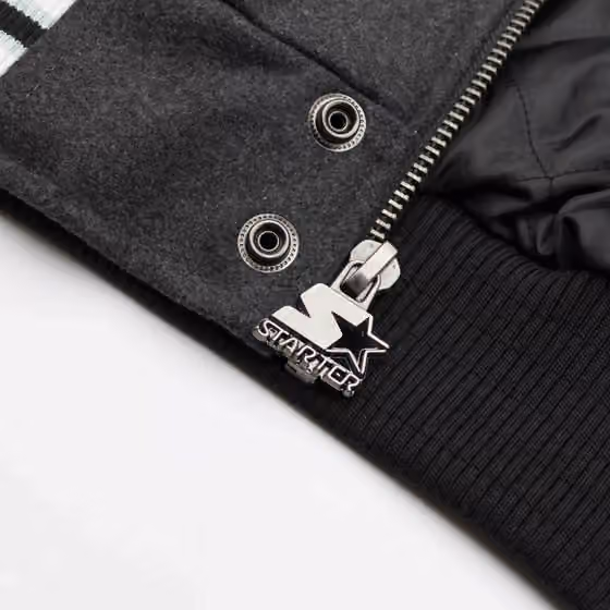 Los Angeles Kings First Rounder Starter NHL Varsity Wool Jacket view 5