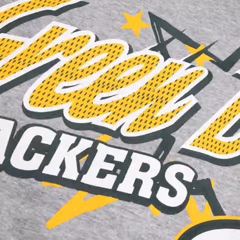 Green Bay Packers Sport Classics Oversized NFL Hoodie Gray view 4
