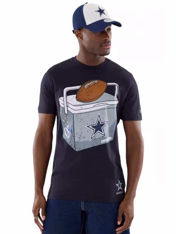 Dallas Cowboys NFL Training Cooler T-Shirt Navy view 1