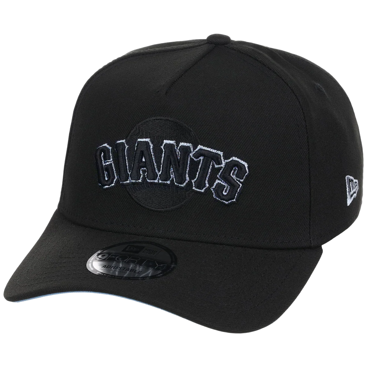 San Francisco Giants MLB Black Sky FASHION CORE New Era 9FORTY A-Frame detail view
