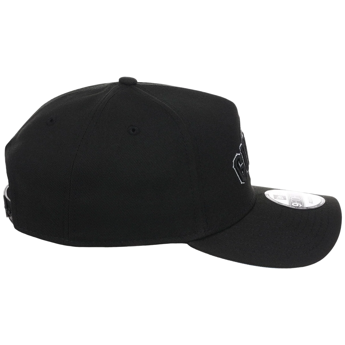 San Francisco Giants MLB Black Sky FASHION CORE New Era 9FORTY A-Frame detail view