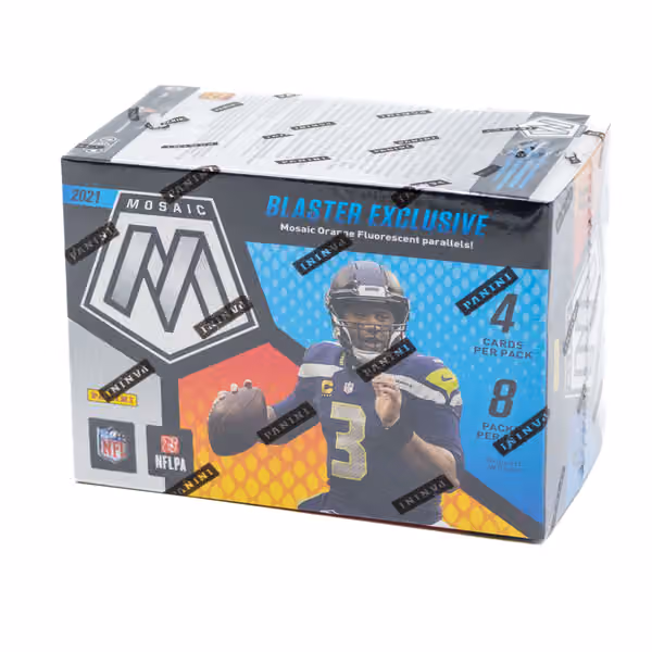 2021 Panini Mosaic Football BLASTER Box NFL view 2