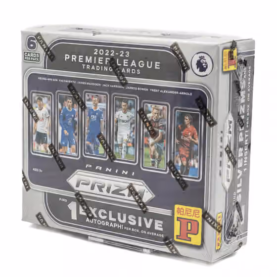 2022/23 Panini Prizm Premier League Soccer EPL Asia Tmall Box view 1