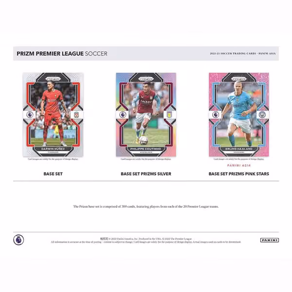 2022/23 Panini Prizm Premier League Soccer EPL Asia Tmall Box view 2