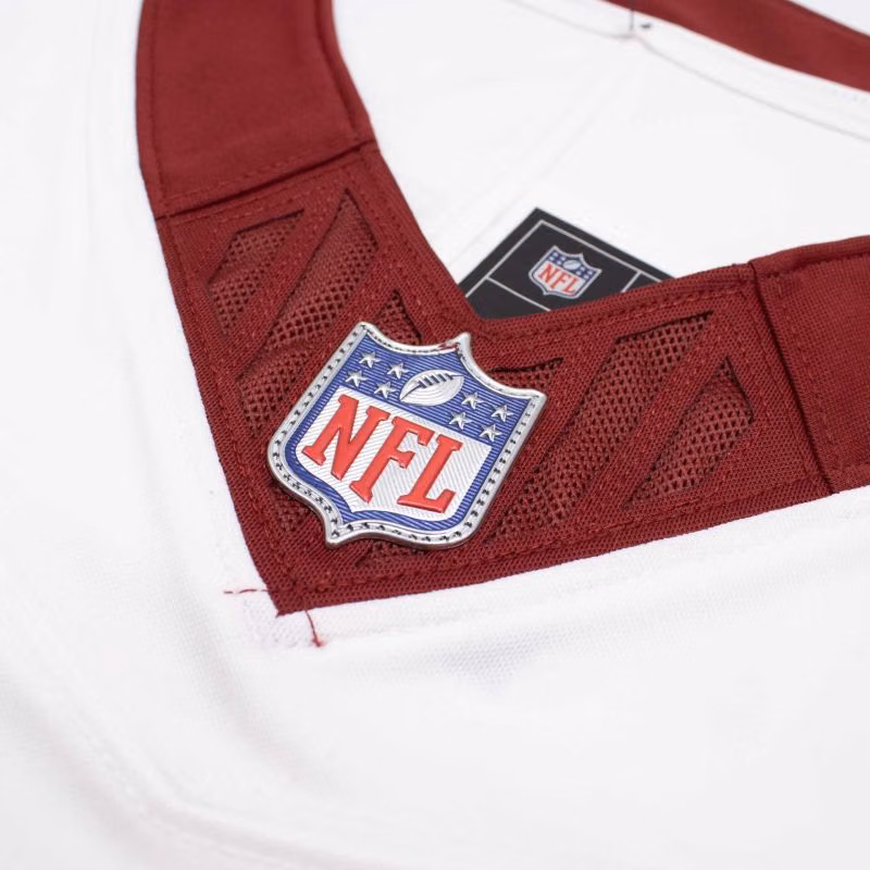 Jayden Daniels #5 Washington Commanders 2026 Stitched Limited NFL Jersey White view 4
